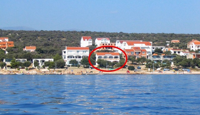 One bedroom apartment near beach Mandre, Pag (A-8655-b)