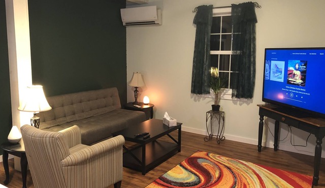 One bedroom apartment sleeps up to 4