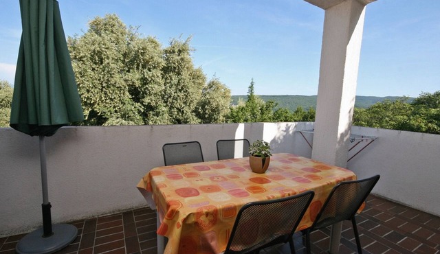 One bedroom apartment with terrace and sea view Čižići, Krk (A-5469-b)