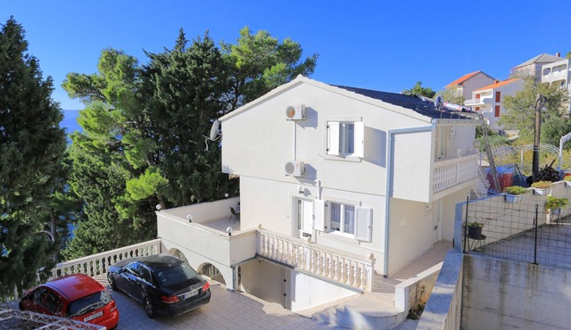 One bedroom apartment with balcony and sea view Marušići, Omiš (A-18497-b)