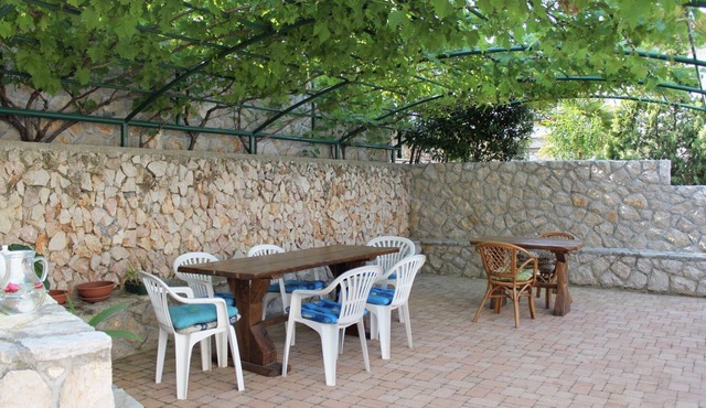 One bedroom apartment with terrace and sea view Njivice, Krk (A-5458-f)