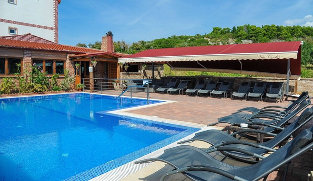 One bedroom apartment with terrace and sea view Caska, Pag (A-3085-b)