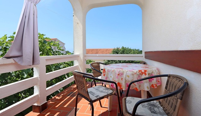 One bedroom apartment with terrace and sea view Potočnica, Pag (A-6338-a)