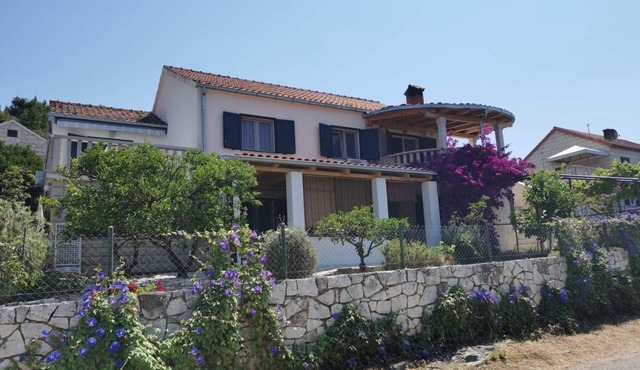 One bedroom apartment with terrace and sea view Splitska, Brač (A-2923-a)