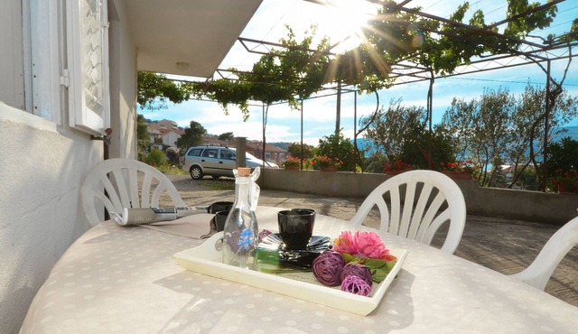 One bedroom apartment with terrace Arbanija, Čiovo (A-5228-d)
