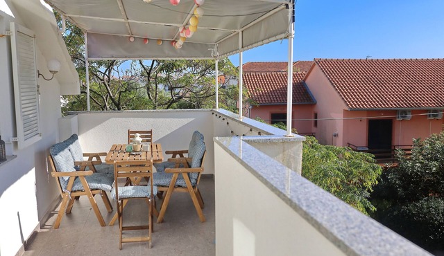 One bedroom apartment with terrace Sukošan, Zadar (A-13825-a)