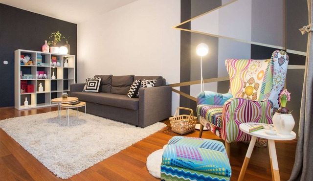 One bedroom apartment with free parking, WIFI