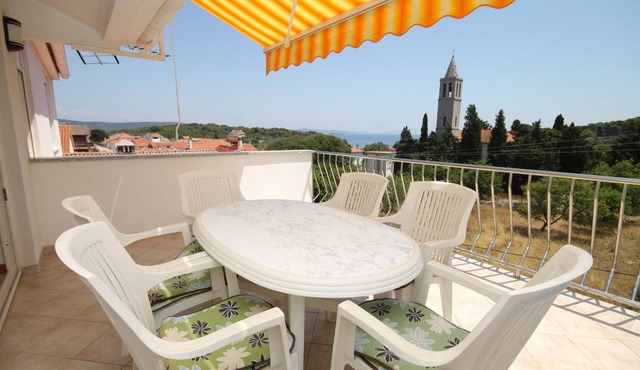 One bedroom apartment with terrace and sea view Božava, Dugi otok (A-8100-a)
