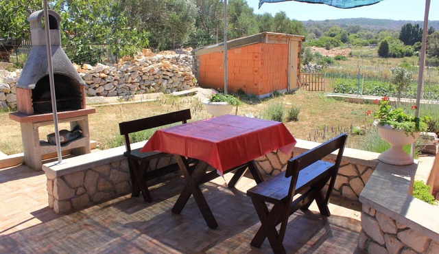 One bedroom apartment with terrace Ilovik, Lošinj (A-8069-b)