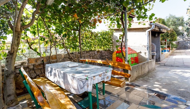 One bedroom apartment with terrace and sea view Kornić, Krk (A-5306-b)