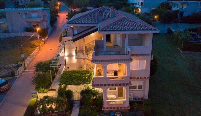 One bedroom apartment with terrace Lopar, Rab (A-18388-b)