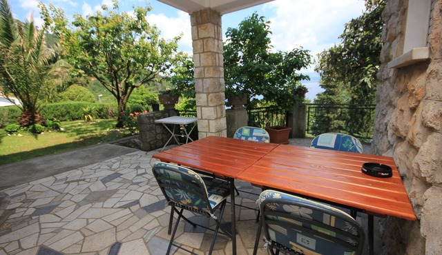 One bedroom apartment with terrace Medveja, Opatija (A-2305-b)