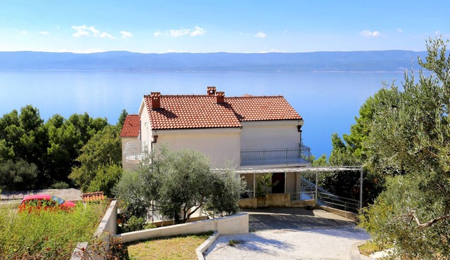 One bedroom apartment with terrace and sea view Marušići, Omiš (A-962-c)