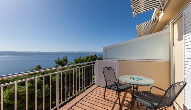 One bedroom apartment with terrace and sea view Marušići, Omiš (A-1131-e)