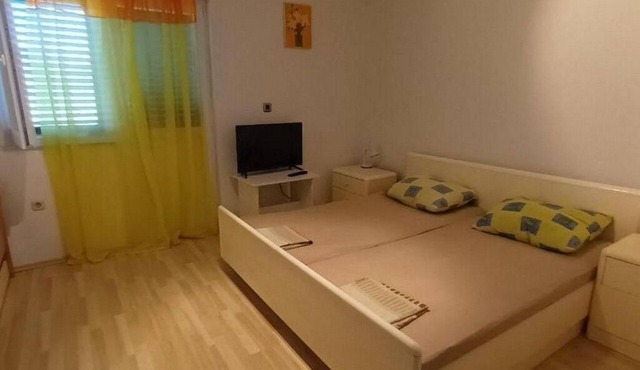 One bedroom apartment with balcony and sea view Zaton, Krka (A-24448-c)