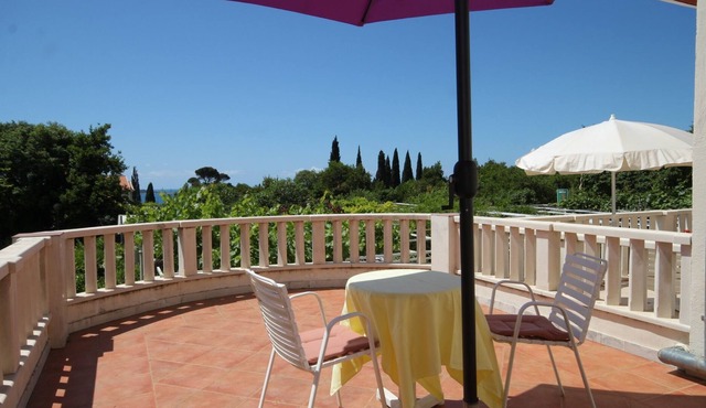 One bedroom apartment with terrace and sea view Mlini, Dubrovnik (A-8835-e)