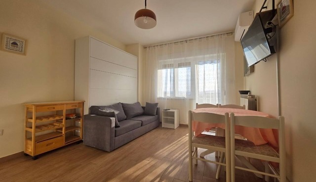 One bedroom apartment with balcony and sea view Punat, Krk (A-5410-b)