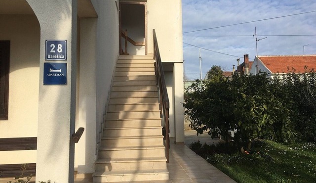 One bedroom apartment with balcony and sea view Zadar - Diklo, Zadar (A-11662-a)