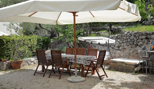 One bedroom apartment with terrace and sea view Cres (A-7876-b)