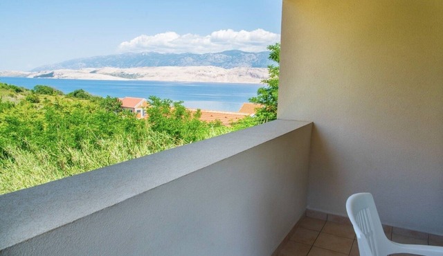One bedroom apartment with terrace and sea view Bošana, Pag (A-22692-d)