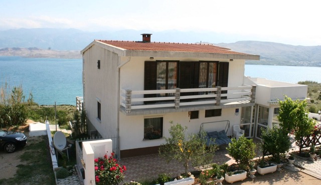 One bedroom apartment with terrace and sea view Bošana, Pag (A-6460-b)