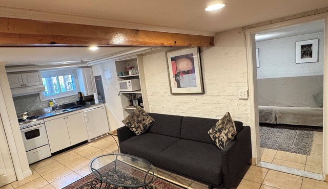 One Bedroom-Basement Apartment with Private Entrance