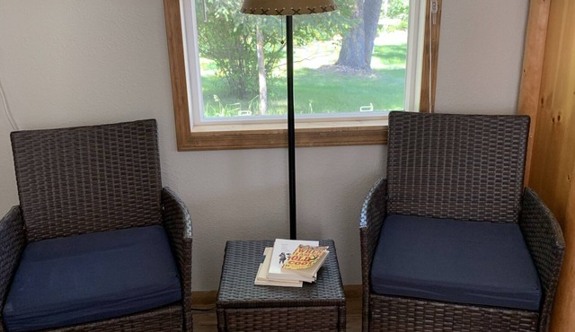 One bedroom cabin located about two blocks from Flathead Lake and the public bea