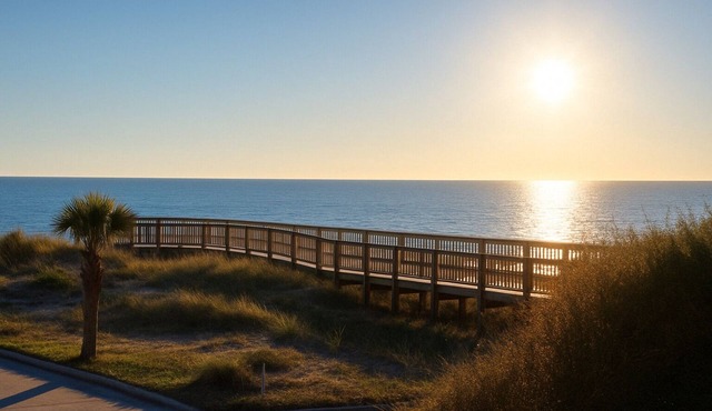 One-Bedroom Condo Queen Bed, Sleeper Sofa – 250 Feet to Beach Access