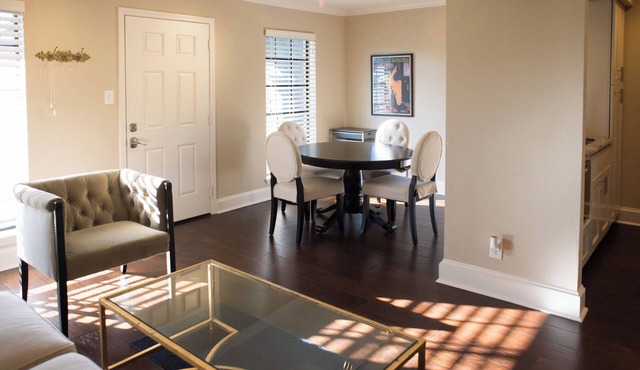 One-bedroom condominium located just steps from Westheimer Road.