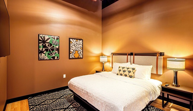 One Bedroom King with Den with views of Lake Monona in the heart of downtown.