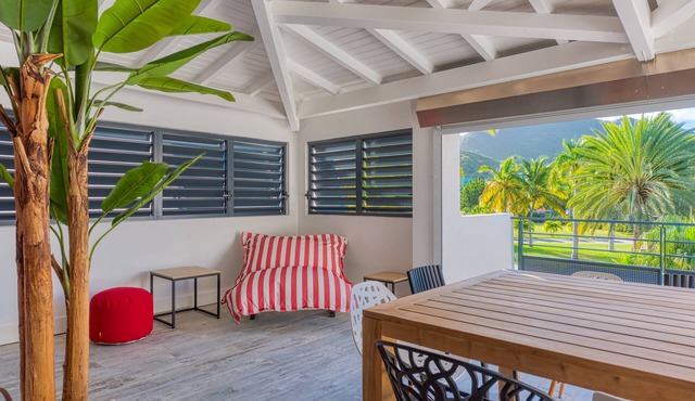 One bedroom loft marina Anse Marcel