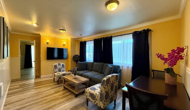 One Bedroom Suite With Kitchen and Living Room at Ocean-Side Property!