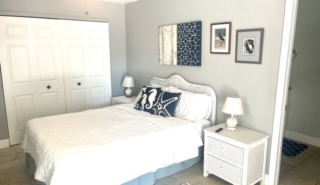 One Bedroom Apartment, One block from the beach BTR #2197