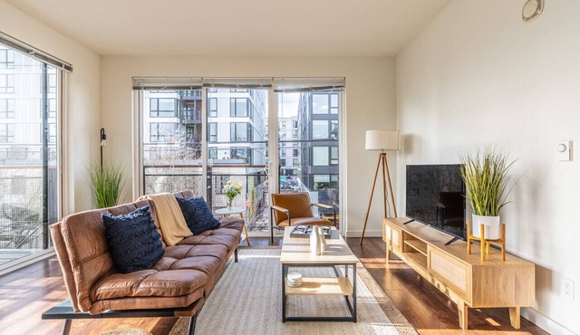 One bedroom with plenty of natural light and parking (pet friendly)