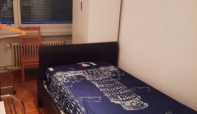 One clean and cheap room in a quite flat