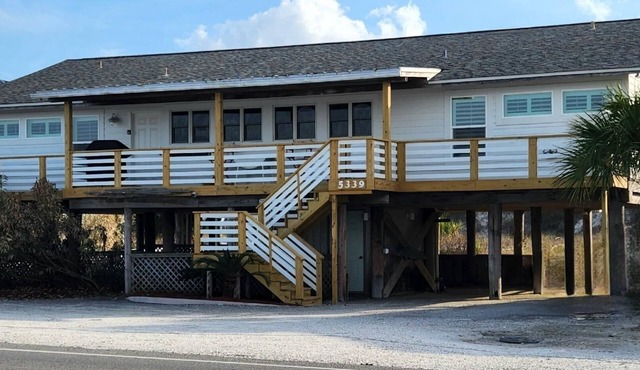 One Lot From Beach, Gulf View, Private Beach Boardwalk, Dune Allen Beach