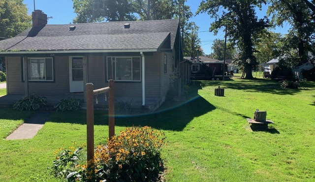 One mile east of the Saganing Casino 50 feet from the beach, private boat launch