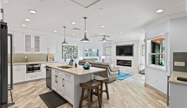 One-of-a-Kind … 4 Bdrm, 3.5 Bath Beach Chateaux Condo . Just Steps to Beach