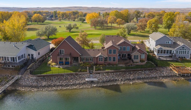 One-Of-A-Kind 5,100 Sq. Ft. Waterfront Property by Pierre w/ Riverside View!