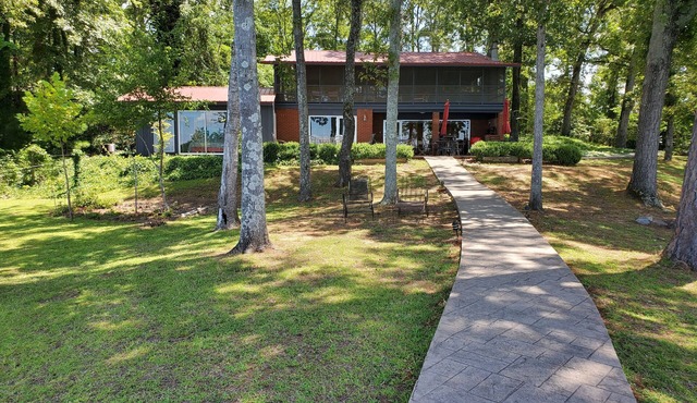 "One-of-a-kind" Lake Martin Property With Large Boat Ramp, Boathouse & Pier