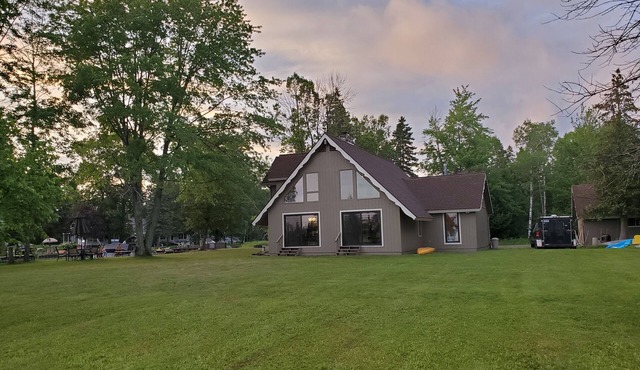 One of a kind location on Mullett Lake & Cheboygan River