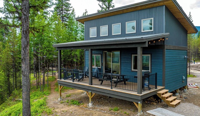 One of a kind views of Glacier National Park! Cascade Cabin at Thunderbird Ridge.