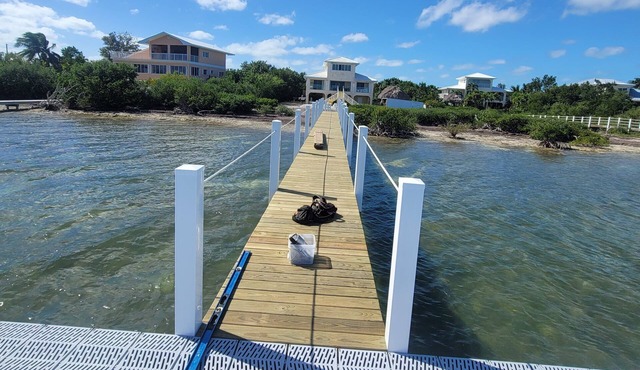 One of the very few beach houses with a daily, rental license in the Keys.
