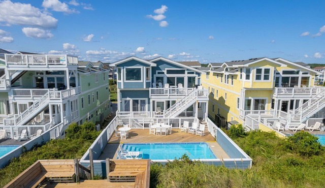 One of These Nights: Ocean views, private pool & hot tub, rec room & elevator!