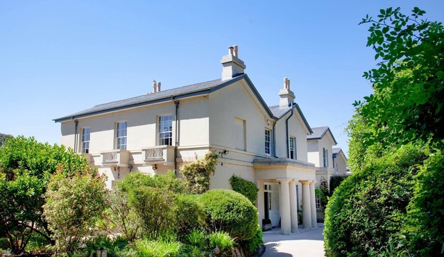 One of Torquay's finest Victorian Mansions - now chic and modern holiday accommodation for up to te