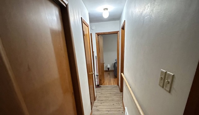 One story ranch Home with accessible features