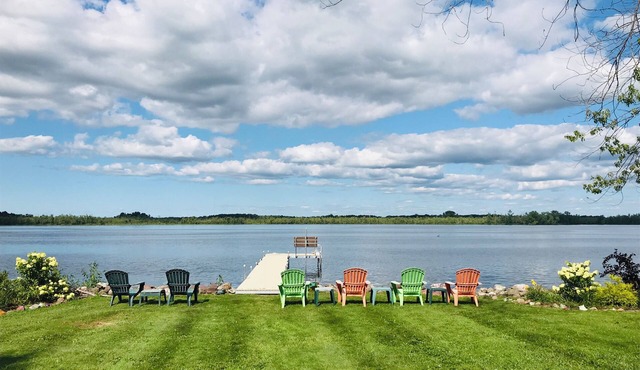 Oneida Lakefront Home with Dock @ Peaceful Big Bay