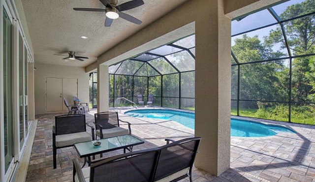 Open Concept home with Heated Pool in peaceful North Portn3 Bdrm, 4 Bath + Den