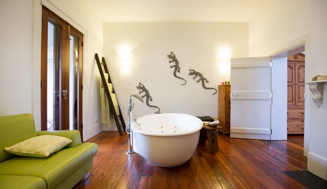 Open Fire and Spa Bath Indulgent and Luxury Villa