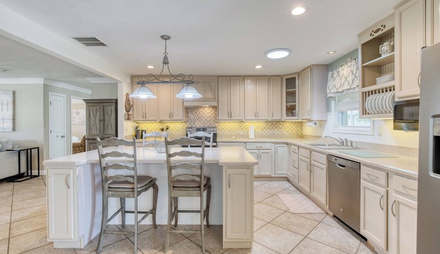 OPEN Ormond Beach access-A1A project has not blocked our street access to ocean!